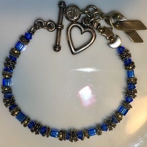 elisa ilana Jewelry - Colon Cancer Miyuki Style Awareness Bracelet elisa ilana Jewelry - Colon Cancer Miyuki Style Awareness Bracelet